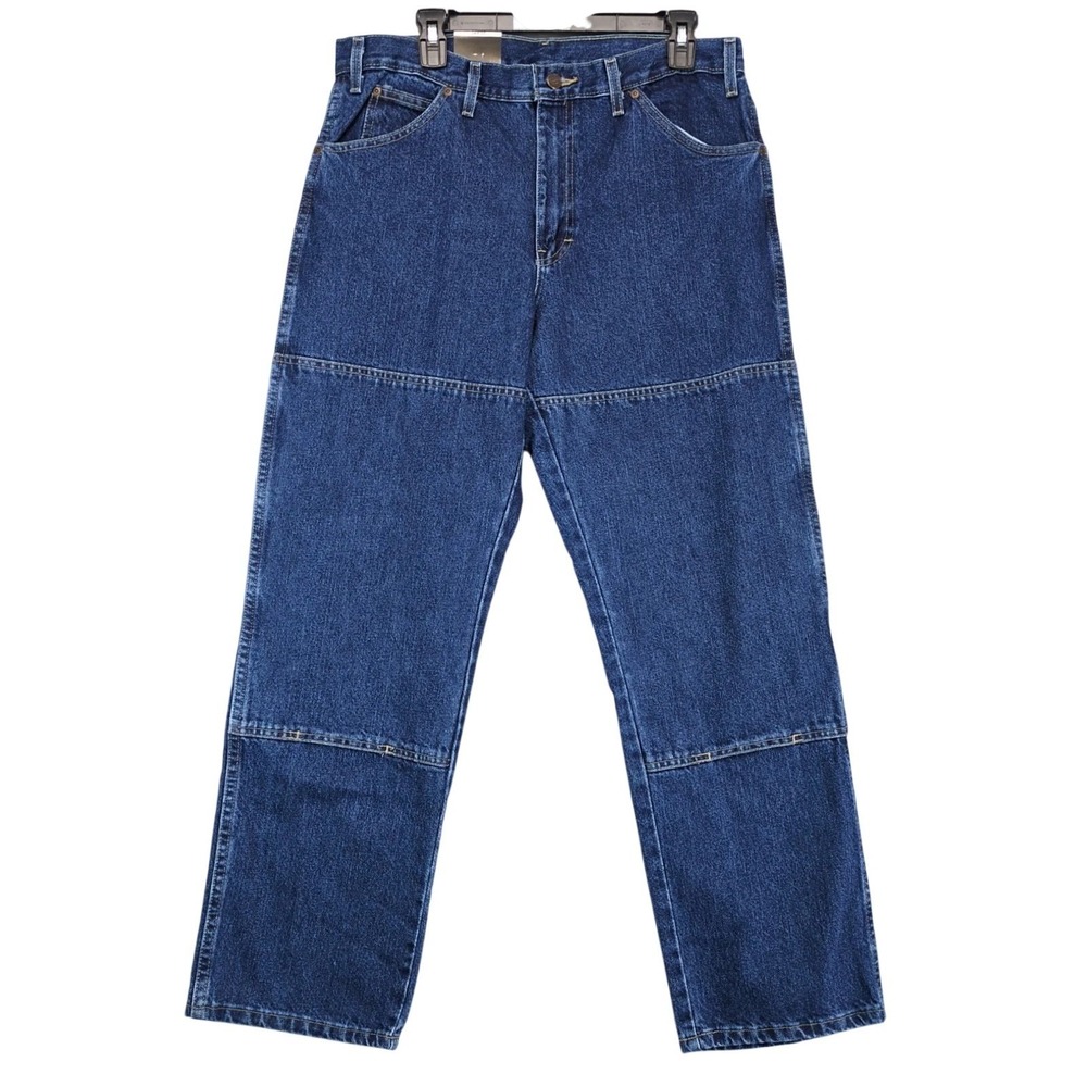 NWT Dickies 6-Pocket Work Jeans Mens 34x30 Relaxed Double Knee Utility Rugged
